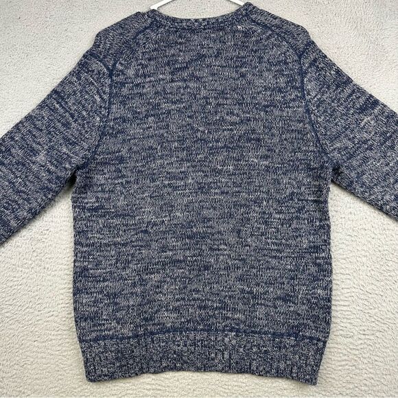 Levis Knit‎ Sweatshirt Mens Medium Blue Gray Pullover Sweater Winter Casual - Picture 6 of 15